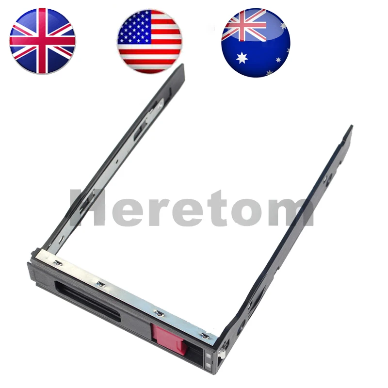 10PCS HP 3.5/" LFF SAS SATA HDD Drive Caddy for ProLiant ML350 ML110 Gen10 G10