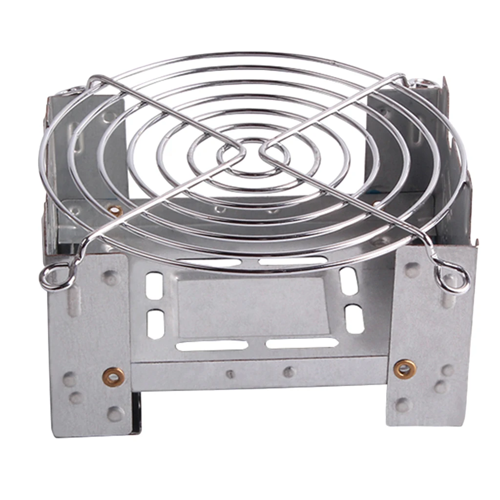 Pocket Stove Folding Emergency Camping Stove with Pot Support Rack, Ultra Lightweight ＢackpackingＦishingＰicnicBBQ