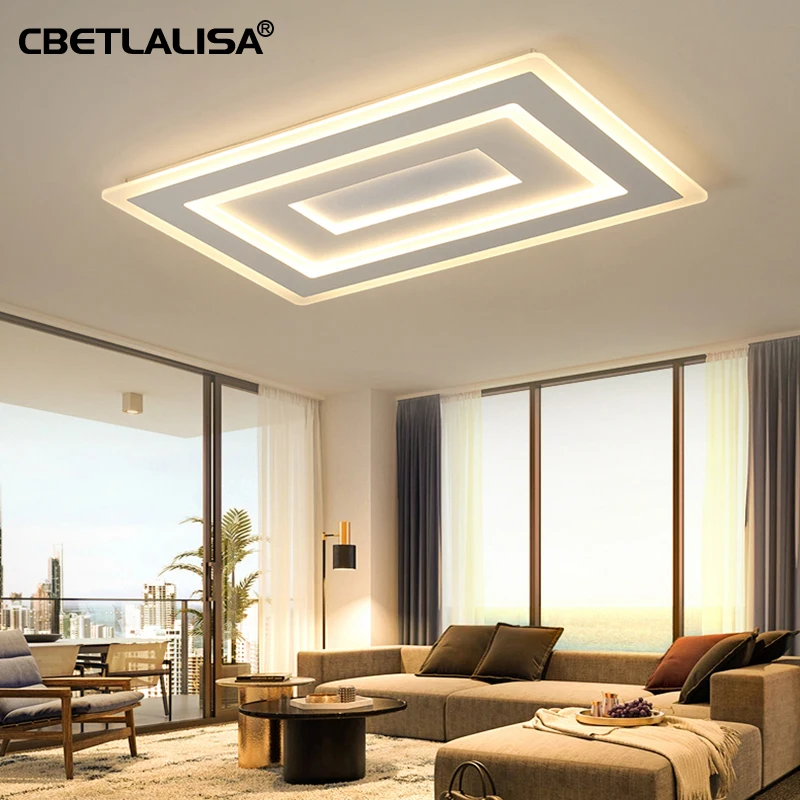 

Modern LED ceiling lights living room bedroom surface mounted with remote control ceiling light, 50%
