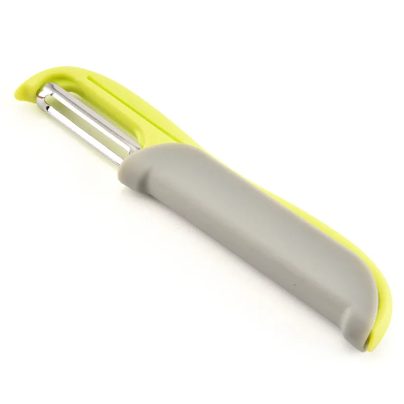 Peeler Stainless Steel Blade Multi Purpose Plastic Sliding Cover Design