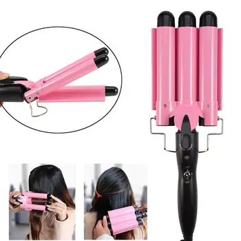

Professional Hair Curling Iron Ceramic Triple Barre 25MM/32MM Hair Curling Iron Wand Curler Irons Hair Wave Waver Styling Tools