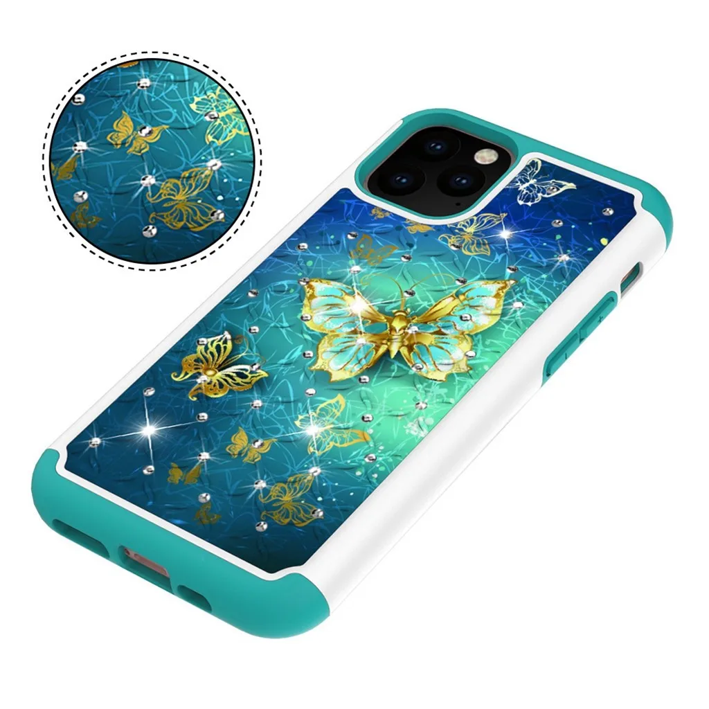 Dream Crystal Style Phone Case For iPhone 11Pro Max Dirt-resistant Slim Fashion Soft Cases Shockproof Dust-proof Phone Case