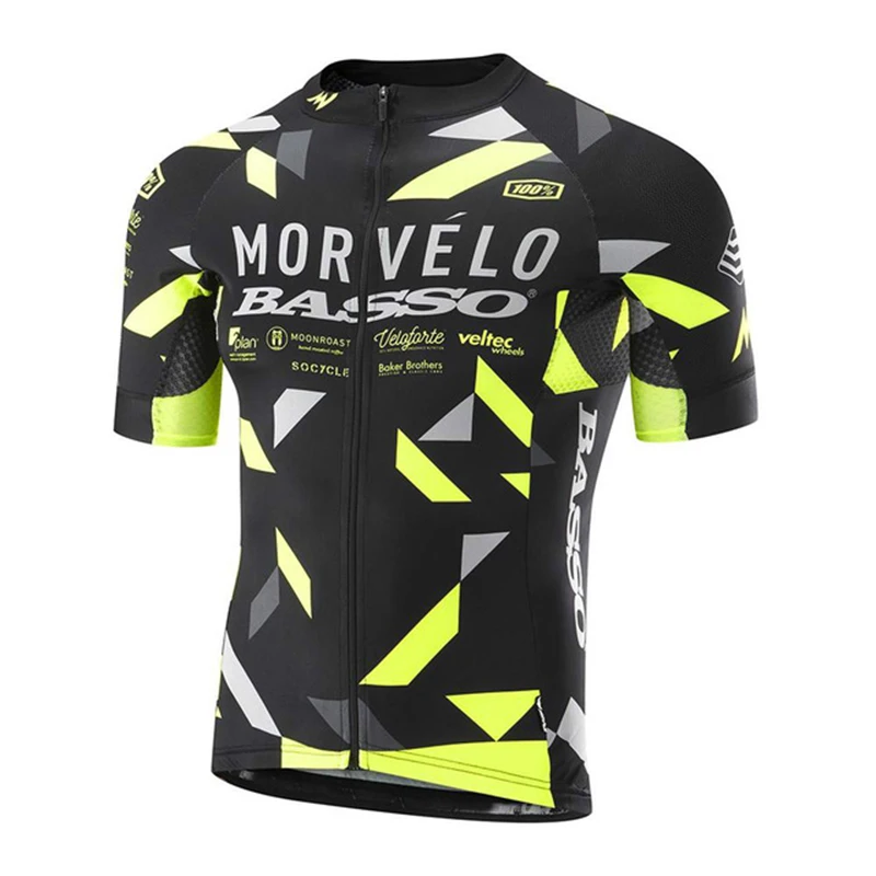 Лето Morvelo велосипедная Футболка мужская стандартная велосипедная рубашка с коротким рукавом MTB велосипед одежда высокого качества Camisa Ciclismo - Цвет: Shirts 13