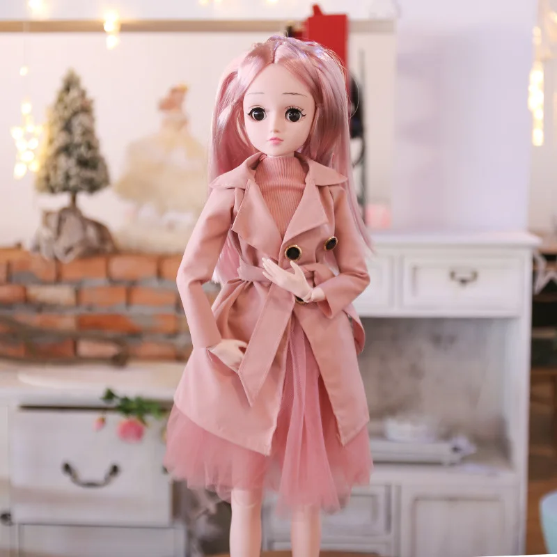 60 см BJD куклы музыка умная кукла подвижная соединенная тело повседневная одежда