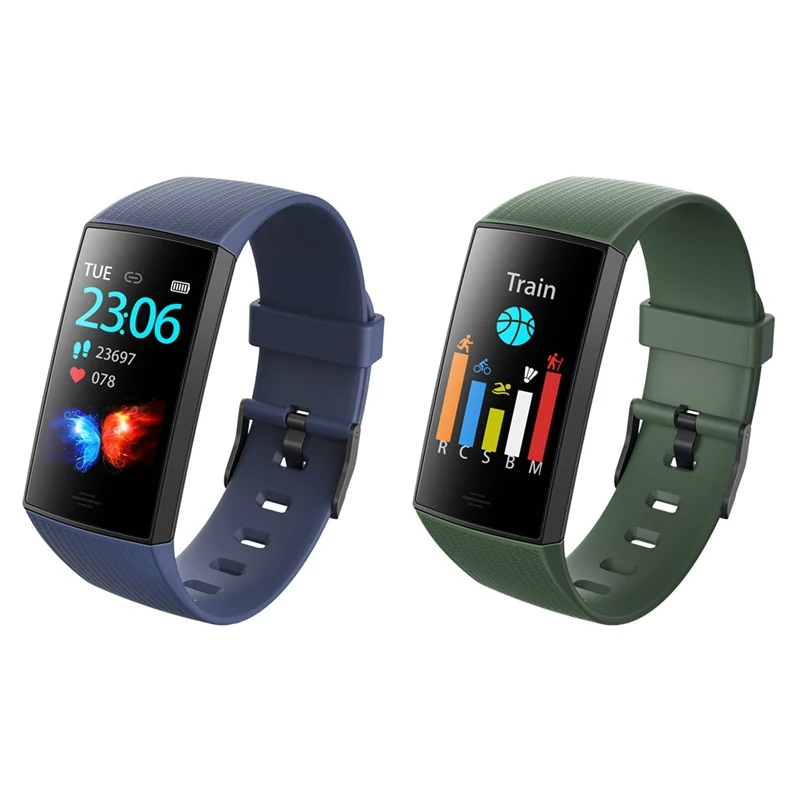 Спортивный Браслет Фитнес Регистраторы шагомер Водонепроницаемый Heart Rate Monitor часы с несколькими спортивных режимов Смарт-часы для детей и взрослых