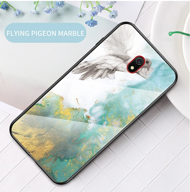 Мрамор закаленное Стекло для Xiaomi mi A3 8 9 se Lite CC9 CC9E 9T Защитная крышка для реди mi Note 8 iPhone 7 6 Plus 5 iPad Pro 6A 7A 8A K20 Pro F1
