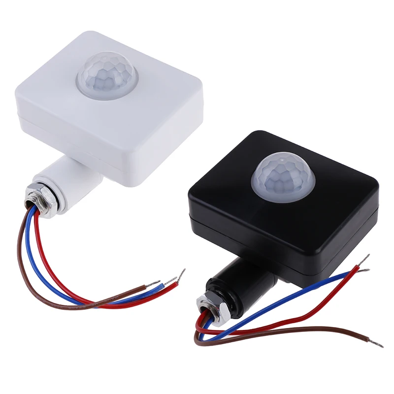 DC 12V Motion Sensor Automatic Infrared AC 110V 220V PIR Motion Switch Detector Lamp Light Timer Sensor Switch Dropshipping