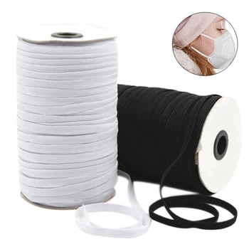

Briaded Elastic Band 180m 3/6mm Rope Heavy Stretch High Elasticity Knit Spool for Sewing Crafts 180M Length HFing