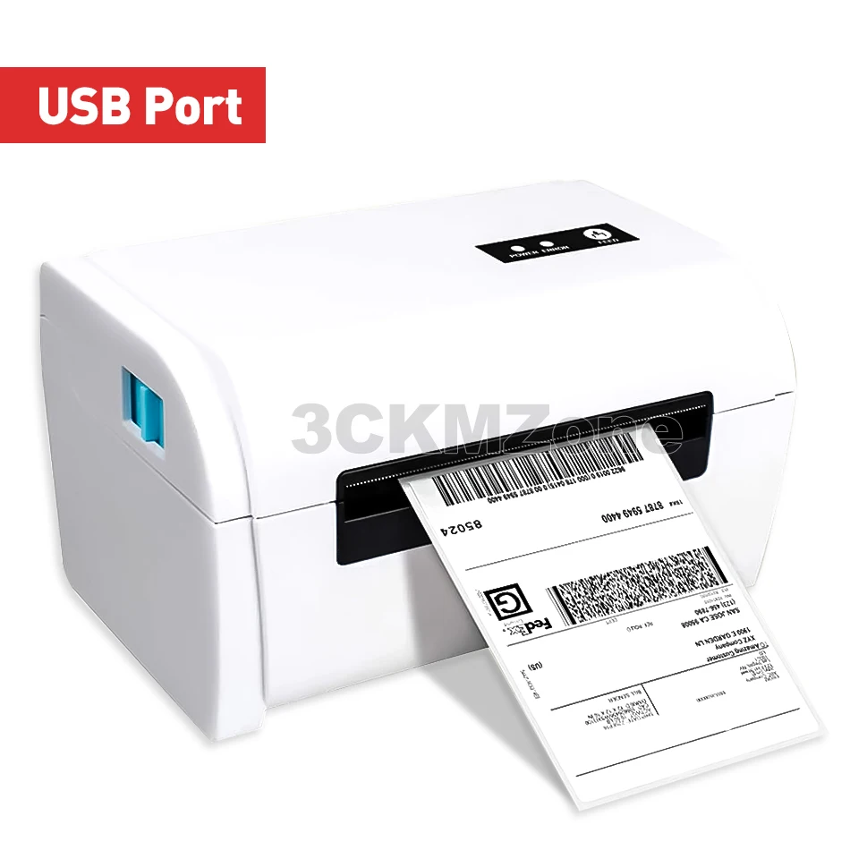USB Port Тепловой штрих-код этикетки bluetooth принтер стикер Термопринтер Машина принтер 4 дюйма 110 мм 100 мм использовать для экспресс - Цвет: USB Port