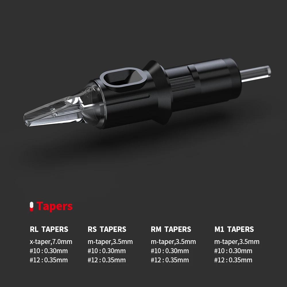 SOLONG 50PCS 0.3MM  0.35MM Sterilized Tattoo Needles RM Disposable Tattoo Cartridges Tattoo Machine Permanent Makeup