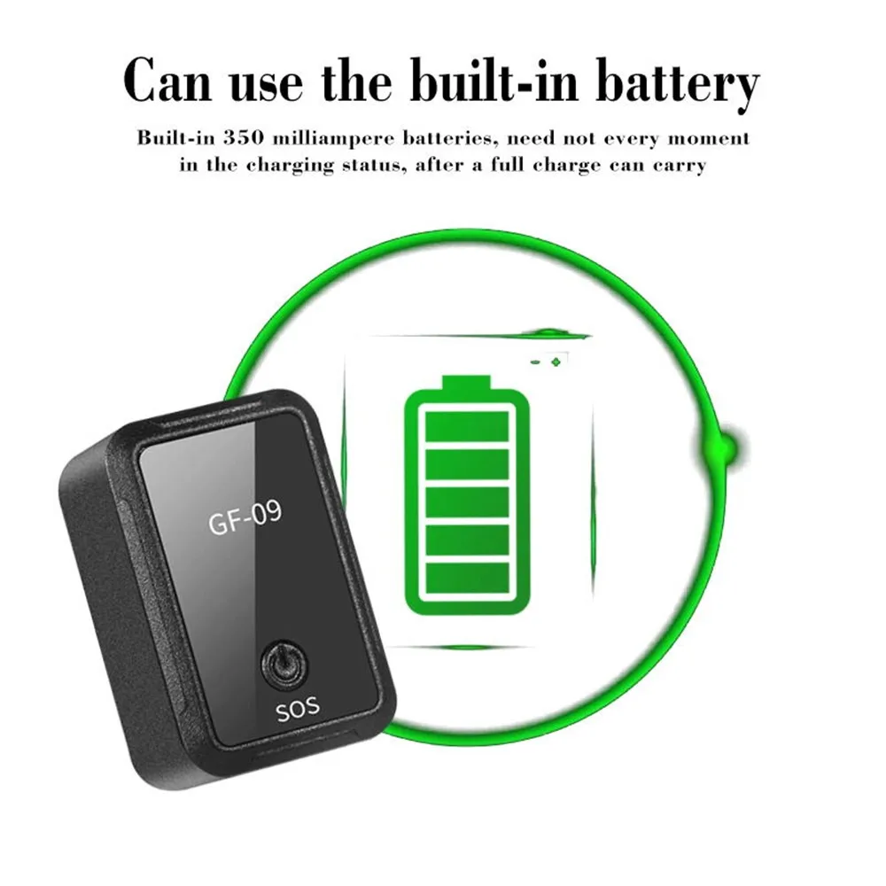 Magnetic GF09 Mini AGPS Tracker App Anti-Theft Device WIFI LBS GSM GPRS Locator Voice Recording Remote Control Pickup Kit gps tracker car tracker