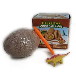 DIY игрушечное яйцо динозавра Новинка копания окаменелости игрушки в виде ископаемых животных Детские Обучающие образовательные забавные