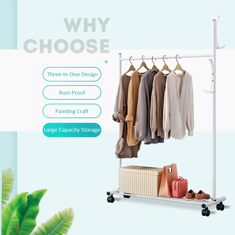 

Multifunction Coat Rack Carbon Steel Storage Rack Organizer Hanger Hook Stand for Purse Handbag Clothes Scarf Bedroom Storage