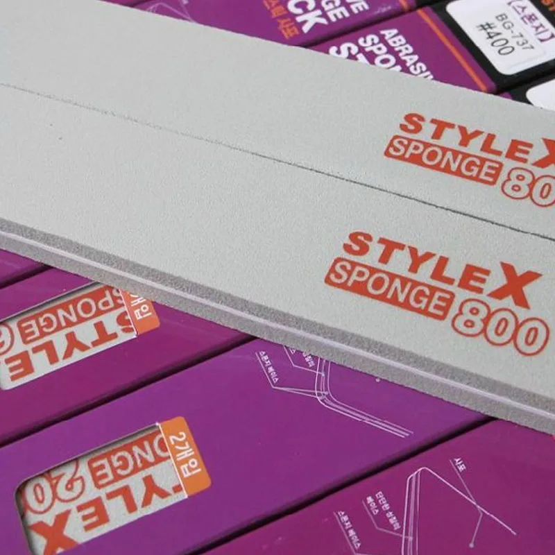 1 шт. абразивная губка из Кореи STYLEX инструменты для моделирования/набор