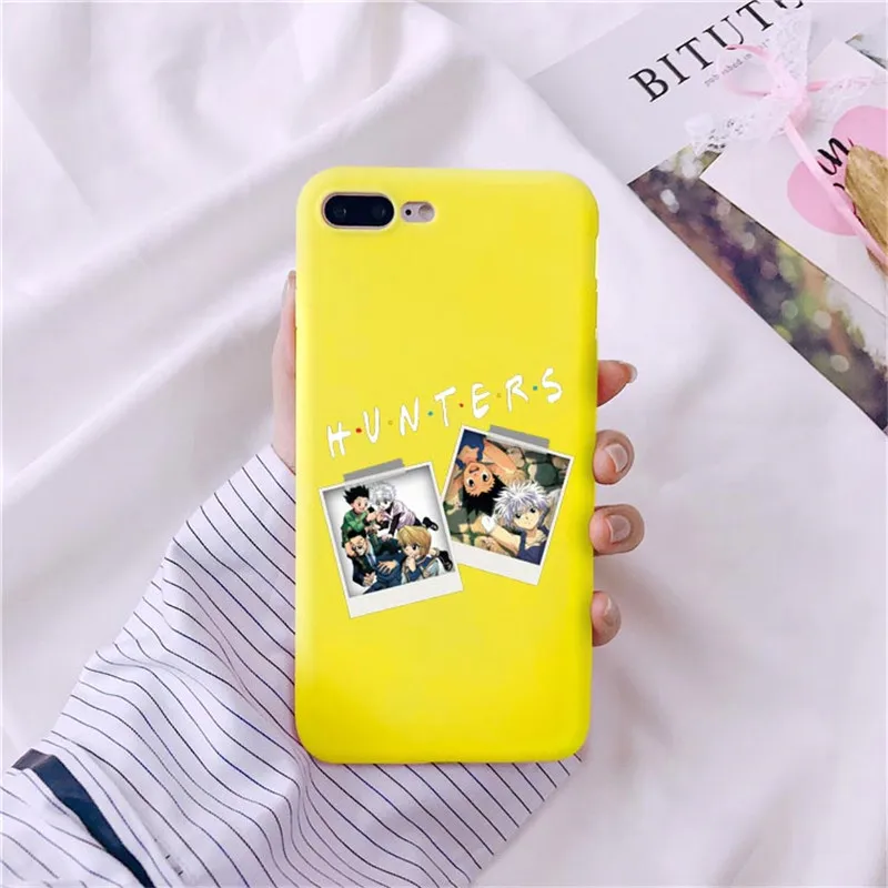 Аниме Охотник х охотник 3 чехол для телефона для Маки iPhone 8 7 6 Plus X 5 11 Pro Tampa Мягкий Силиконовый ТПУ Fundas