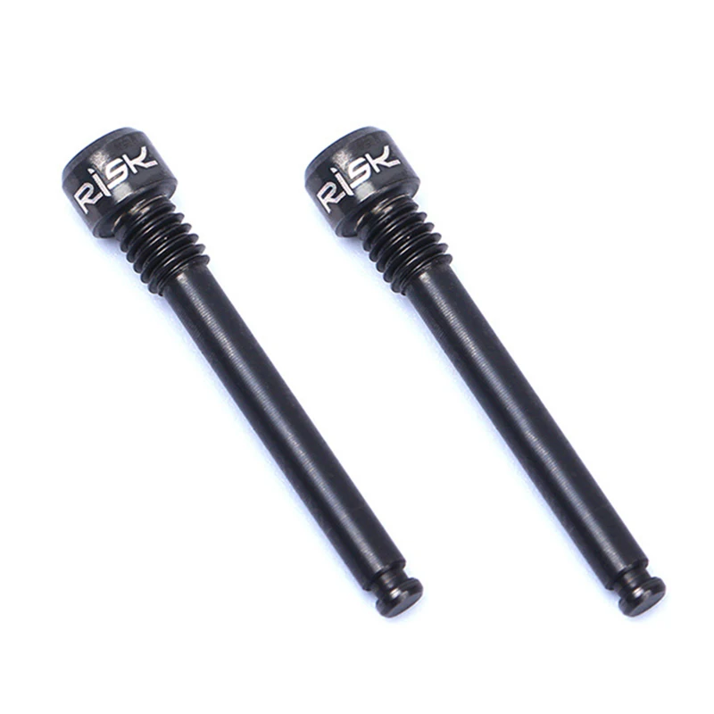 2pcs//Set M4 Titanium Alloy Bolts Bicycle Outdoors For Mountain Bike Oil Disc Pad