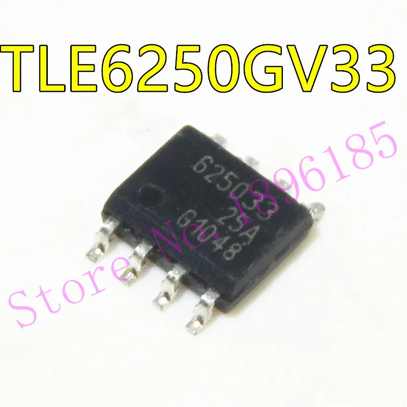 

1PCS/lot 625033 TLE 6250 G V33 TLE6250GV33 TLE6250G SOP-8 New original IC chip