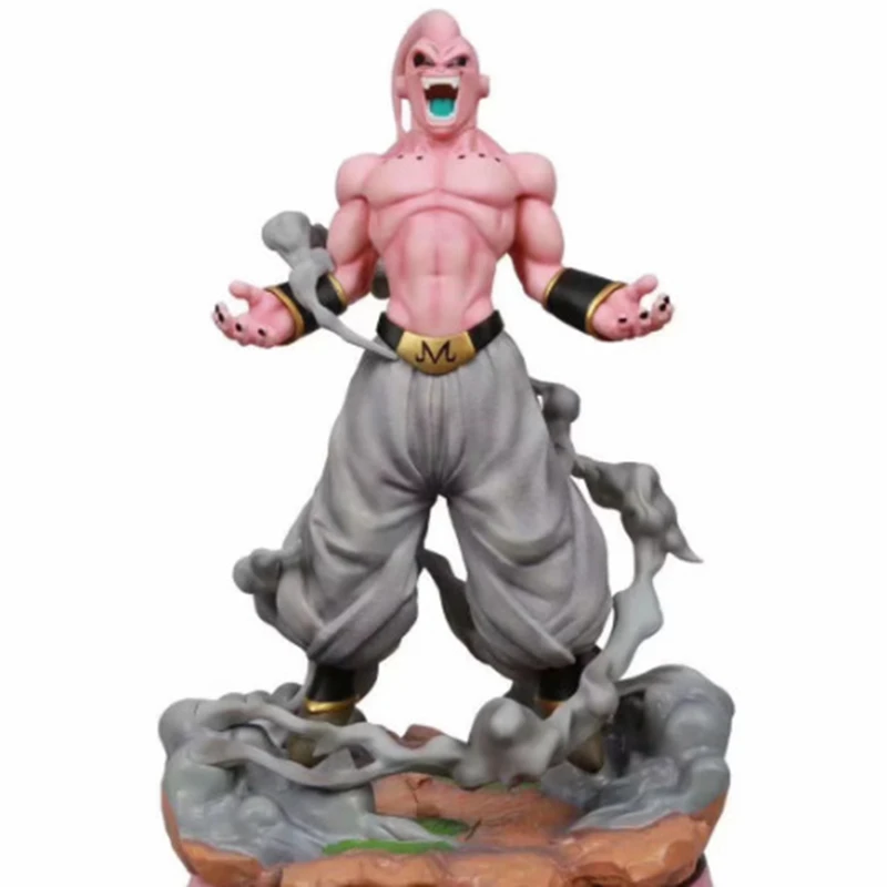 Аниме Dragon Ball Z Majin Buu GK ПВХ Действие Рисунок Статуя Коллекция Модель Детские игрушки большой размер кукла подарок 46 см