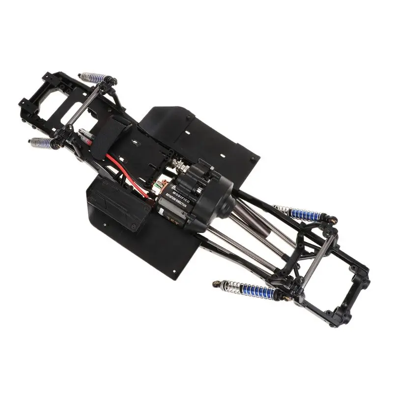 

313mm 12.3-inch wheelbase assembled frame chassis for 1/10 RC tracked vehicles SCX10 SCX10 II 90046 90047