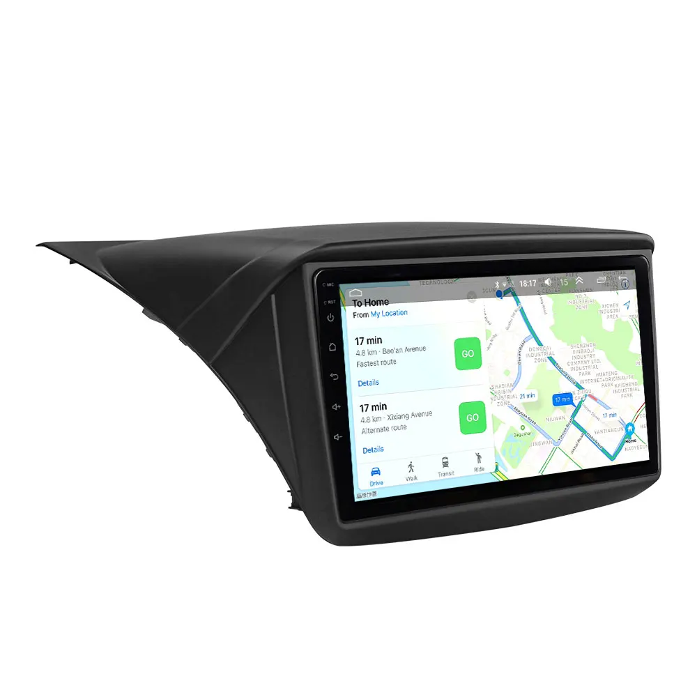  EKIY 9'' Car Multimedia Player 2din Android 8.1 Car GPS Radio For MITSUBISHI PAJERO Sport/L200/2006