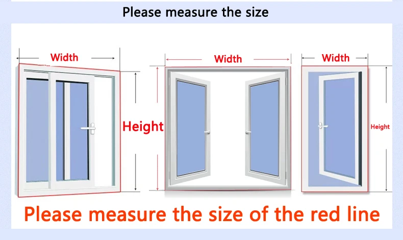 110-120 Mosquito Nets for Window With Zipper Curtain Mosquito Screens Self-adhesive Simple Door and window Screen Customized
