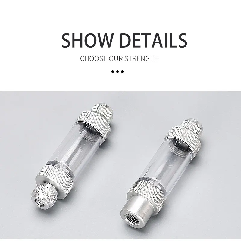 ZRDR Aquarium-Rückschlagventil-Regler Diffusor Reaktor Einzel- oder Doppelkopf Aquarium CO2-Blasenzähler Luftpumpen-Zubehör – Detail 7