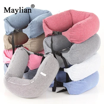 

Comfortable Travel Pillow Cushion Almohada Polyester Kissen Decorative Microbeads U Shaped Neck Pillow Stripe Printing P143