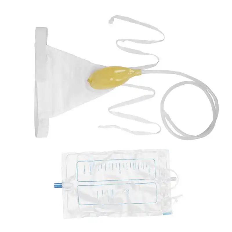 1000ml Urinary Incontinence Men Urinal Male Urination Catheter Device Funnel Urine Bag Elderly Bedridden Patient Elderly