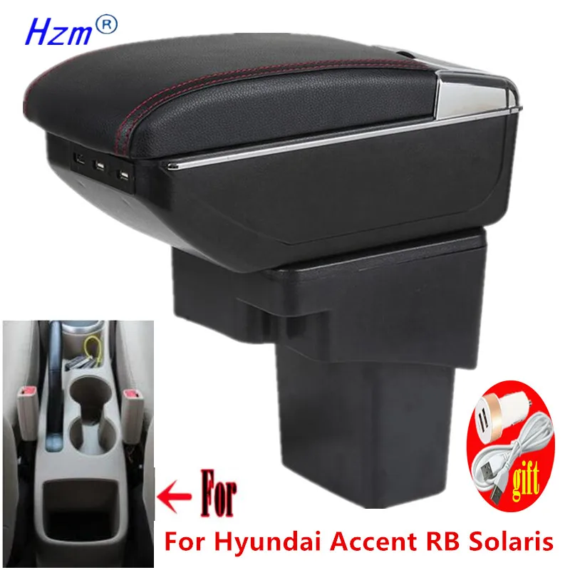 Arm Rest Rotatable For Hyundai Accent RB Solaris 2011 2016 Centre