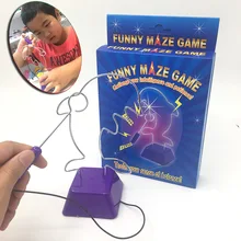 Перекрестная граница горячие продажи огнеупорный удар Электрический сенсорный лабиринт обучение детей внимательность Обучение Электрический лабиринт игра