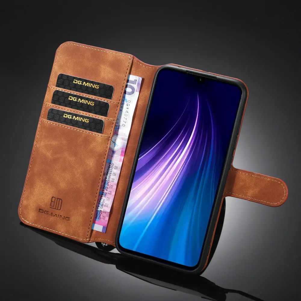 Для Xiaomi Redmi Note 8 T чехол Ретро из искусственной кожи чехол-бумажник 360 Защита для Funda Redmi Note T8 флип-чехол Note 8 T противоударный