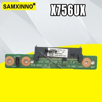 

X756UX X756UJ HDD board REV 2.0 For Asus X756U X756UX X756UJ X756UA X756UAM X756UV X756UQ X756UQK Hard Disk Drive Board Test