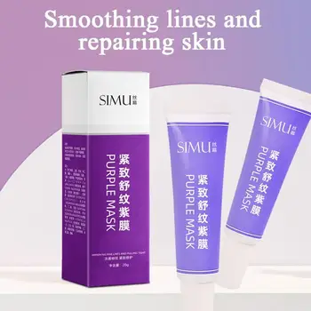 

Peel Off Mask For Women Anti Aging Wrinkles Lifting Firming Whitening 40g Purple Tear Off Face Covers