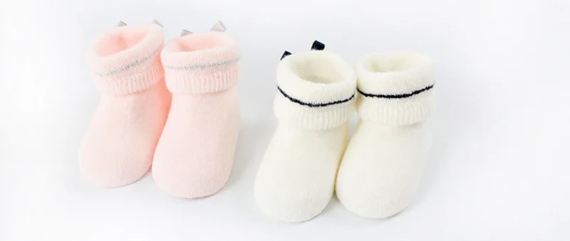 New Newborn baby bow girls baby socks casual non-slip girls foot socks