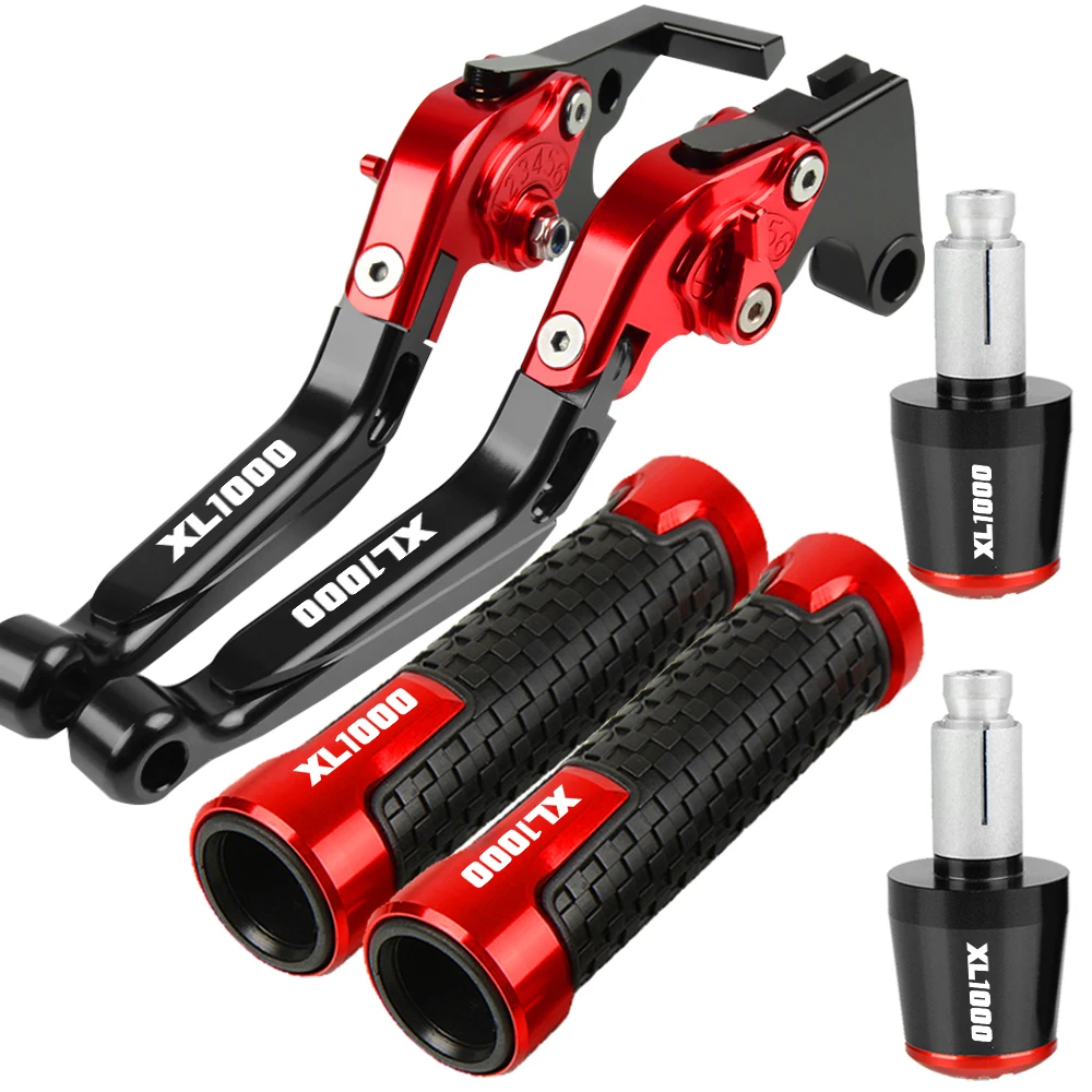 

Motorcycle For Honda XL1000VARADERO Aluminum Brake Clutch Lever Handlebar Handle Grips Ends 1999-2013 2012 2011 2010 2009 2008