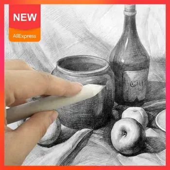 

145mm/135mm/125mm 3 Pcs Stump Sketch Durable Art Drawing Tortillon Pastel Rice Pencil Tool Blending Smudge New Paper R8V0