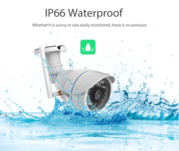 

Smart Home Outdoor Waterproof WiFi IP Camera Wireless HD 720P SD Slot Network Night Vision CCTV Camera Alexa Echo SecurityCamere