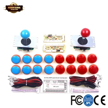 

2 Player Sanwa Bundles 16 X Arcade SANWA Button + 2 X Sanwa Joystick + Encoders
