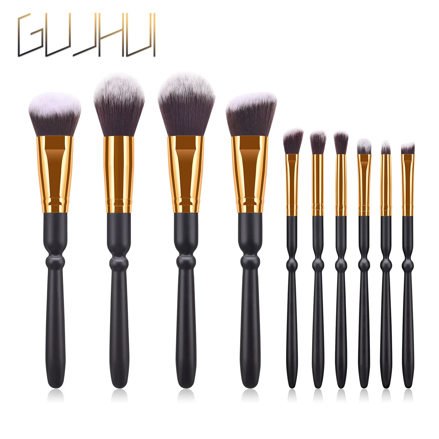 

10 Makeup Brush Set High-end Hulu Sword Makeup Tool GUJHUI