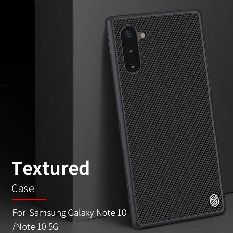 Чехол для samsung Note 10+ NILLKIN текстурированный нейлоновый прочный нескользящий задний Чехол для samsung Galaxy Note 10 Plus Pro 5G