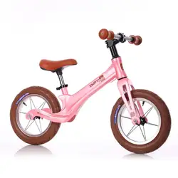 Детский велосипед-самокат из магниевого сплава резиновое сиденье для шин Регулируемый Гладкий подшипник для мальчиков и девочек детский