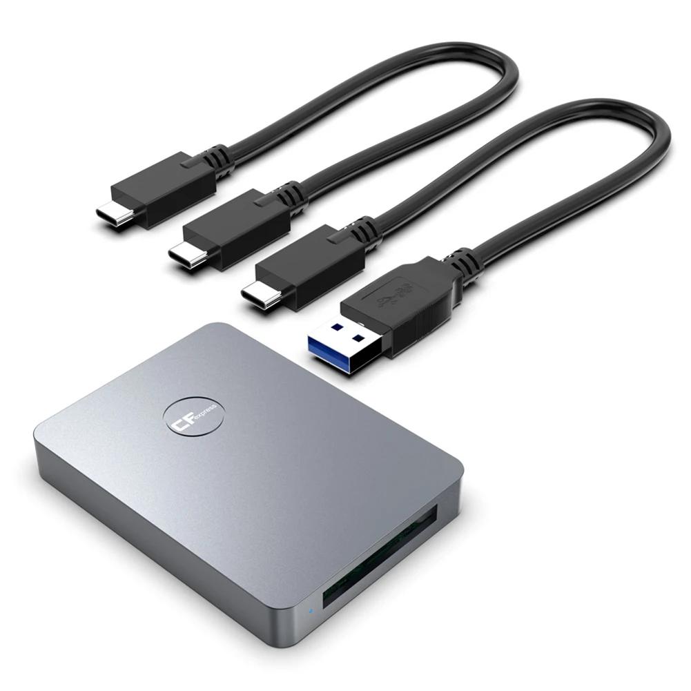 Карта памяти USB3.1 Gen 2 10 Гбит/с CFexpress тип B из алюминиевого сплава кардридер адаптер