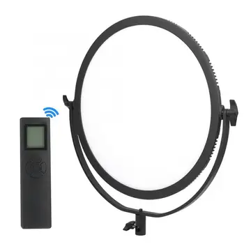 

studio light CRI95+70W 3200-5600K Color Temperature Dimmable LED Video Light Round Shape Photography phone 100V-240V