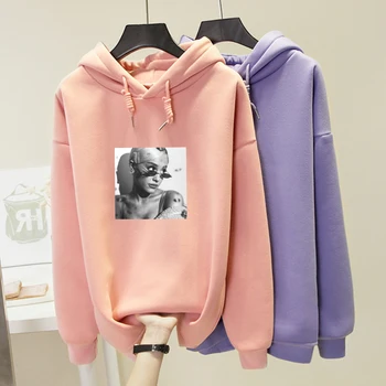 

Graphics Print Harajuku Kpop Sweatshirt Winter Streetwear Hip Hop Oversized Hoodies Women Punk Hoody Face Cool Fashionable