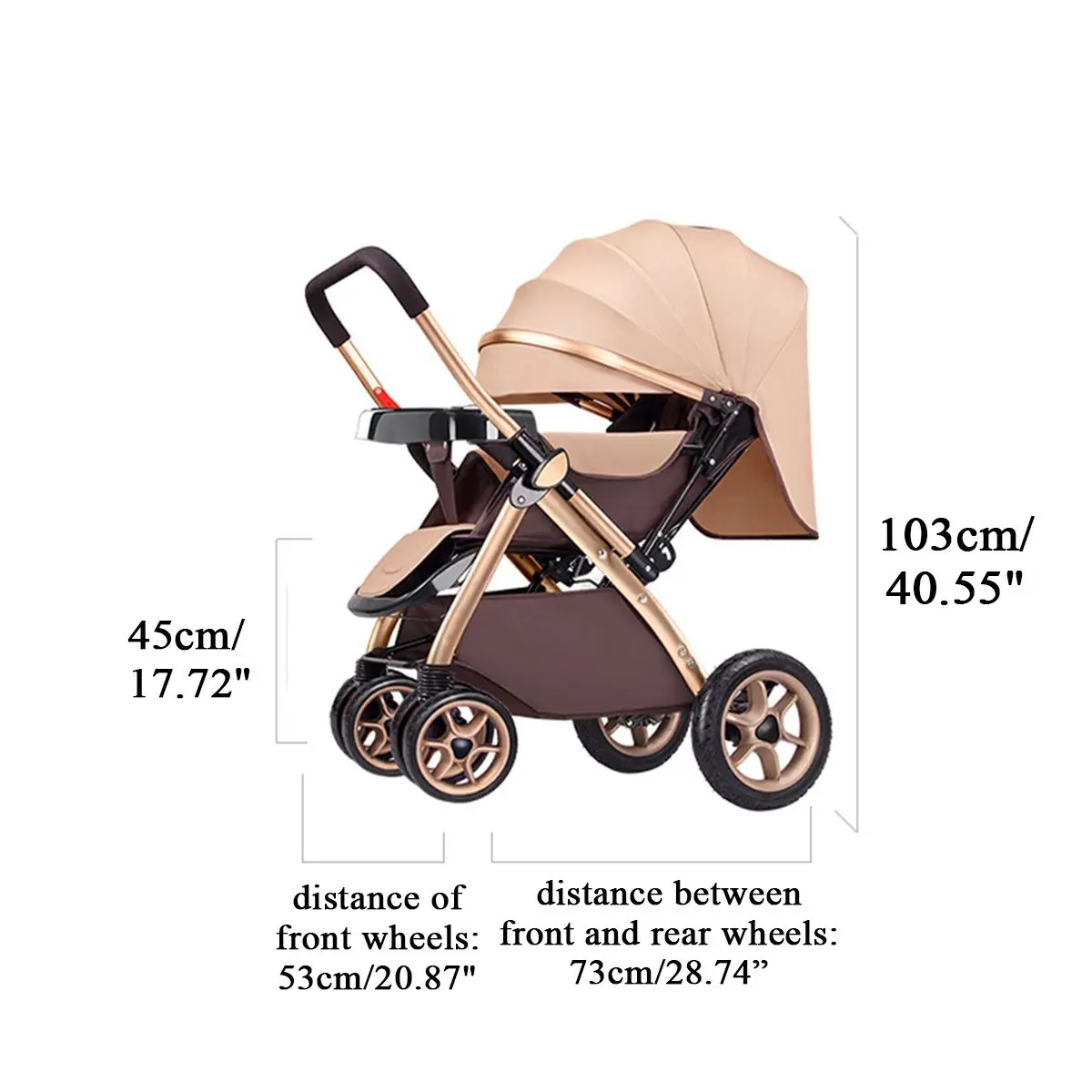 

Hot Baby Stroller 2in1 Stroller Lying or Dampening Folding Carriage 3Angle Adjustable Light Weight Two-sided Child Newborn Strol