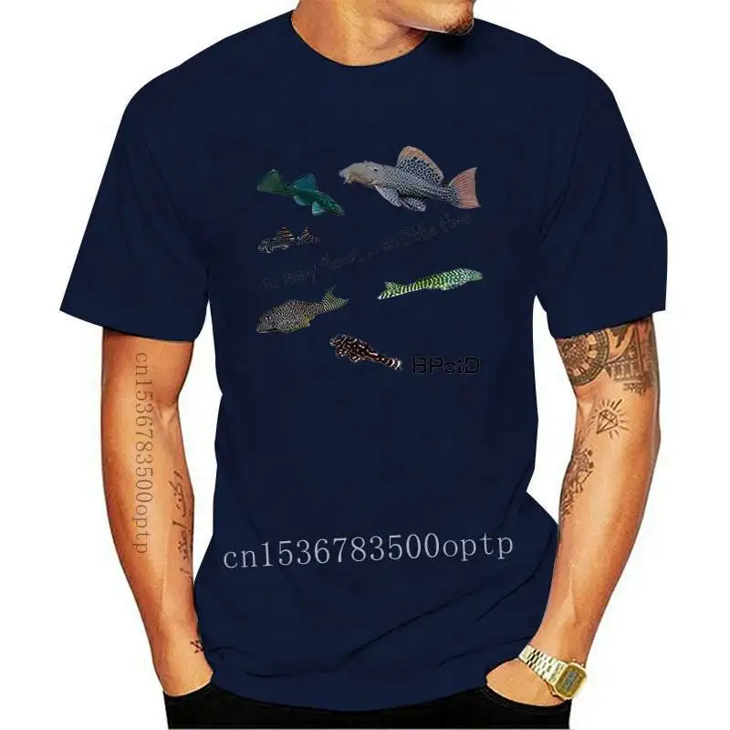 

New So Many Plecos T-Shirt - 100% Cotton T-Shirt Summer Style Mens T-Shirt Great Discount Cotton Men Tee Indoor Home Wear Tee