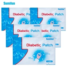 30Pieces=5Bags Diabetic Patch Diabetes Herbal Diabetes Cure Lower Blood Glucose Treatment Sugar Balance Plaster D1270