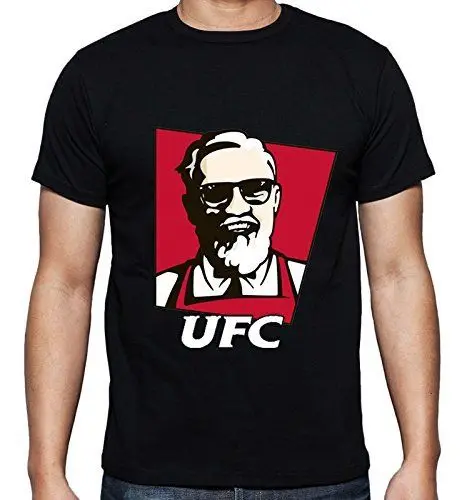 Конор Макгрегор &quotUfc&quot Kfc Boxer забавная футболка унисекс с принтом Летний стиль