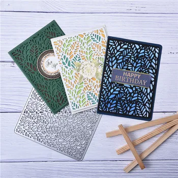 

InLoveArts Leaves Frame Dies Metal Cutting Dies Card Making Scrapbooking Embossing Cuts Stencil Craft Dies Christmas Decor