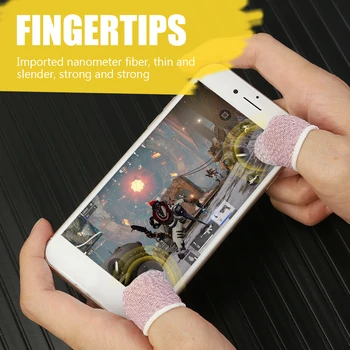 

1 Pair Multi-function Finger Sleeves for PUBG Mobile Breathable Game Controller Sweat Proof Thumb Cover Sleeve